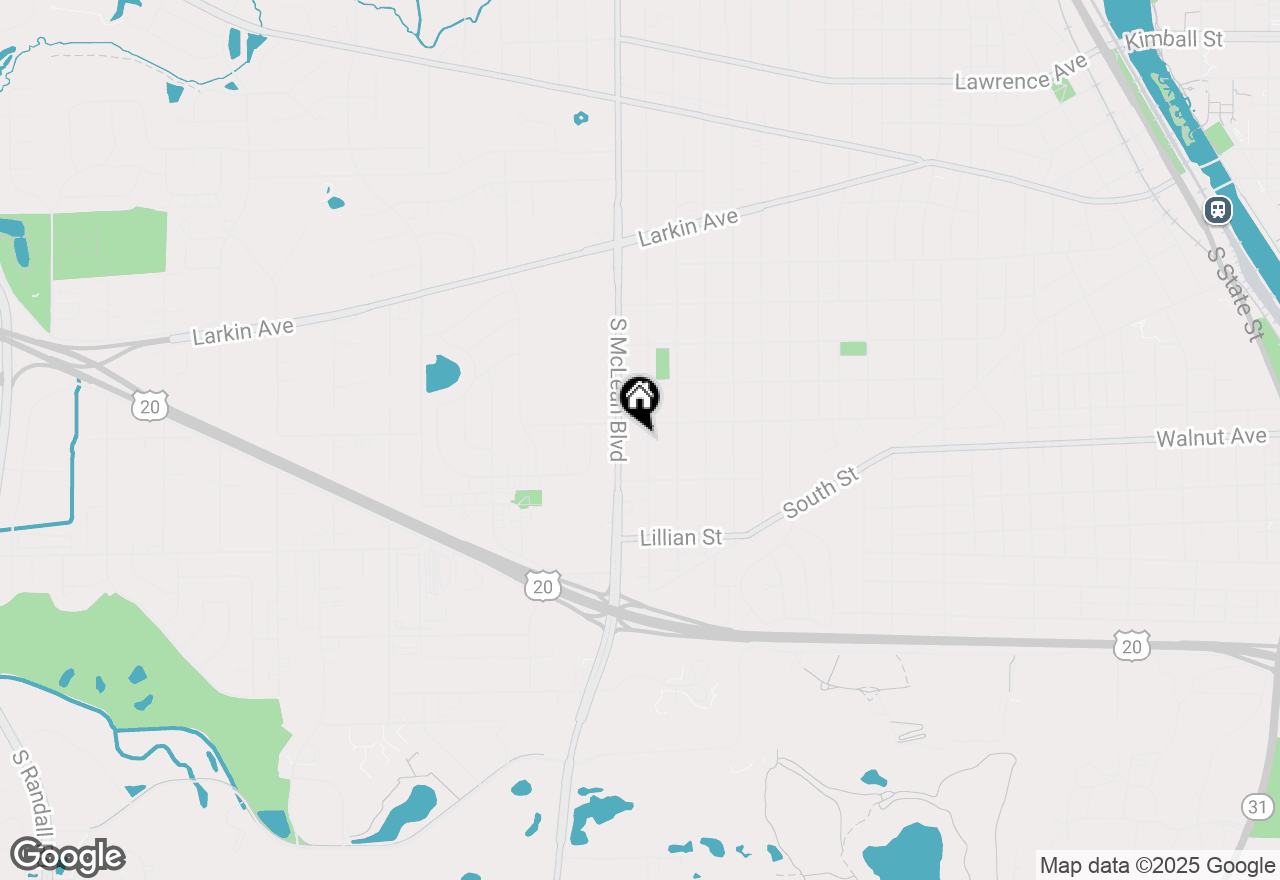 Map of 212 S Weston Avenue, Elgin, IL 60123