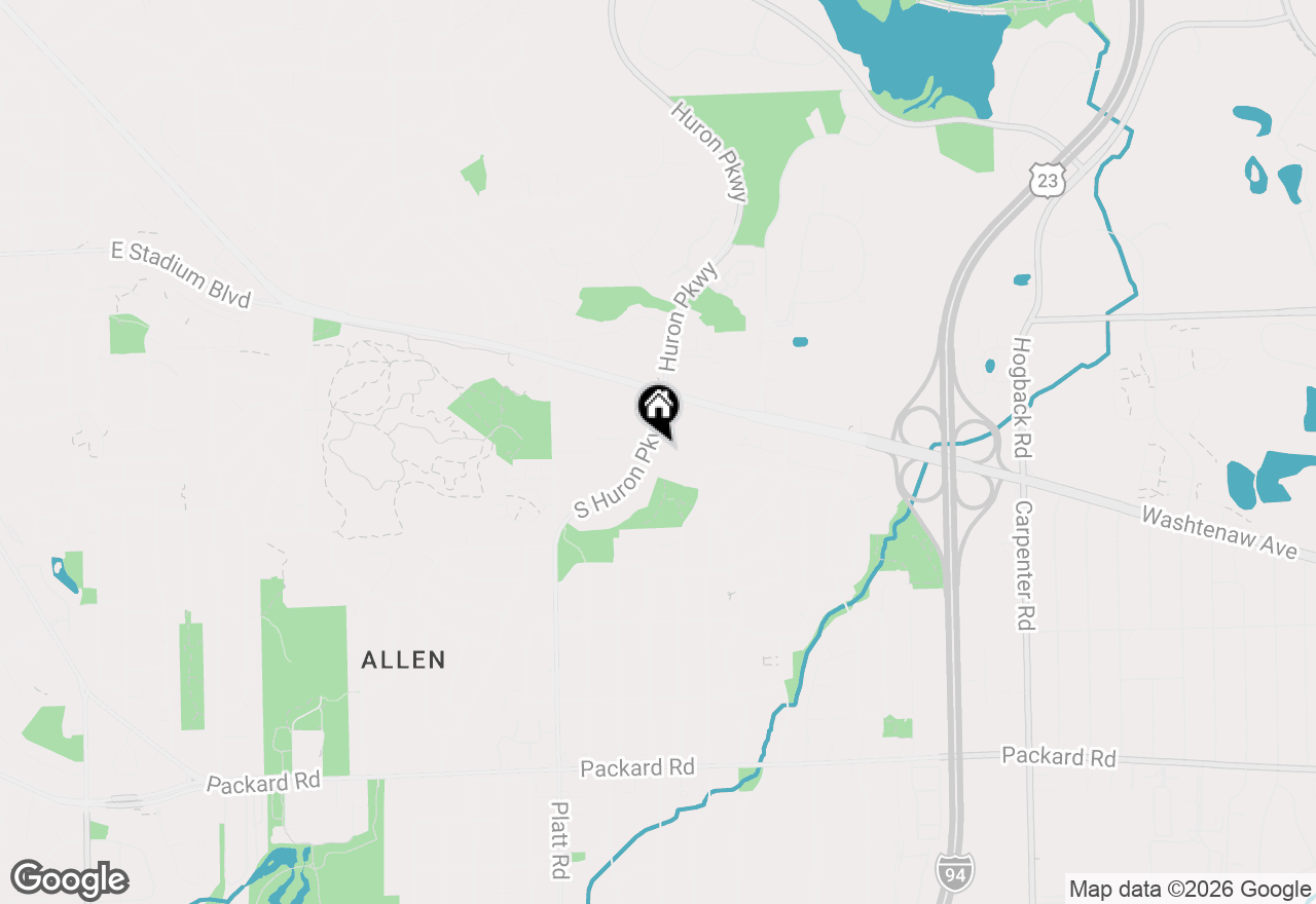 Map of 2211 S Huron Parkway #4, Ann Arbor, MI 48104