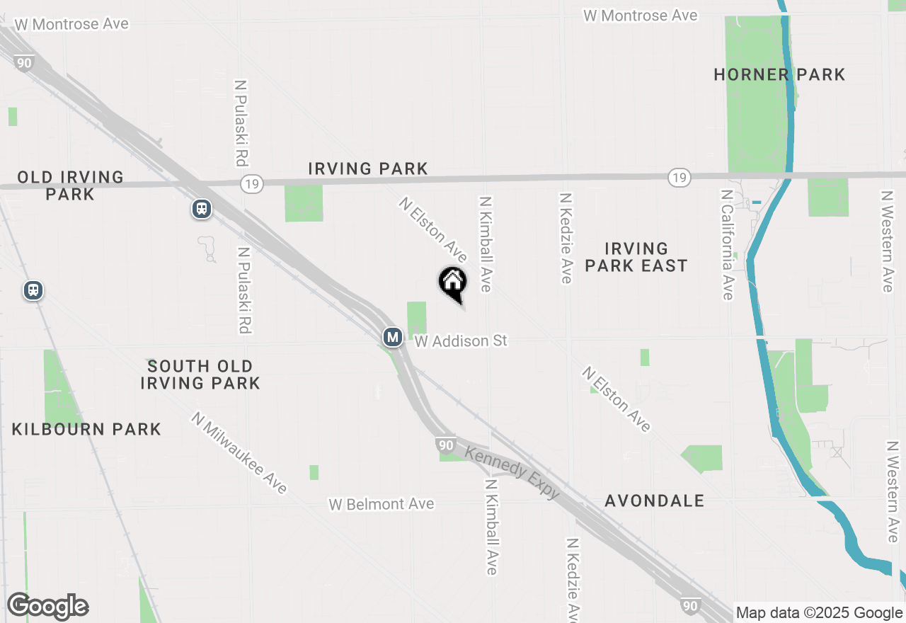 Map of 3643 N Saint Louis Avenue, Chicago, IL 60618
