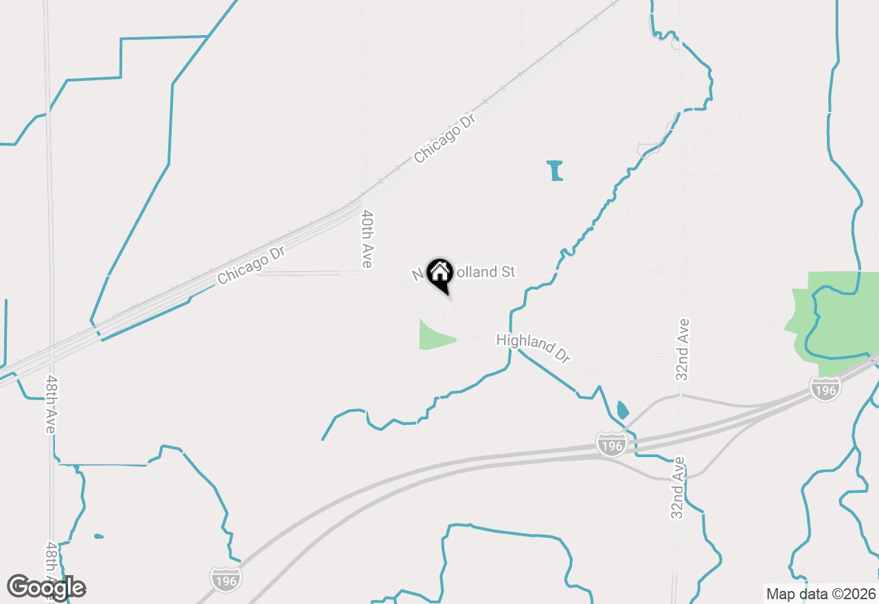 Map of 4622 Windsor Hill Drive, Hudsonville, MI 49426