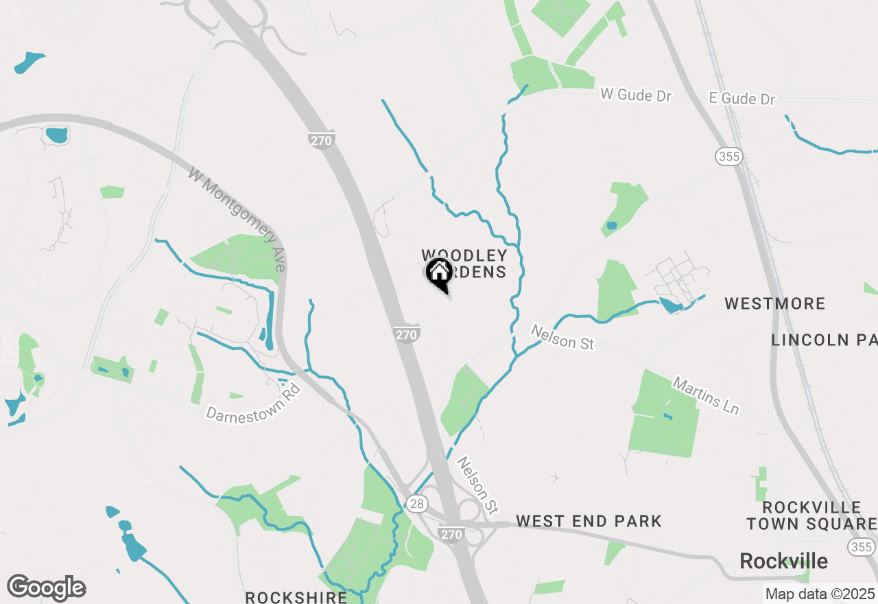 Map of 845 Azalea Drive #27-845, Rockville, MD 20850