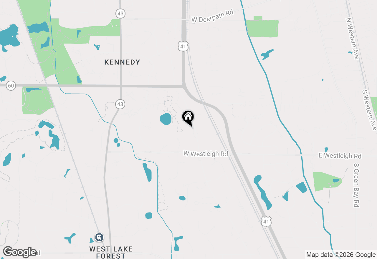 Map of 270 Majestic Oak Court, Lake Forest, IL 60045