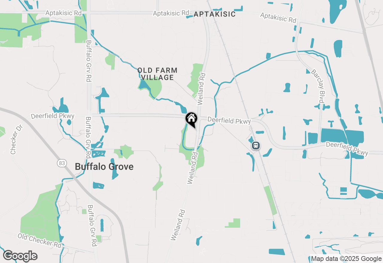 Map of 390 Bentley Place, Buffalo Grove, IL 60089