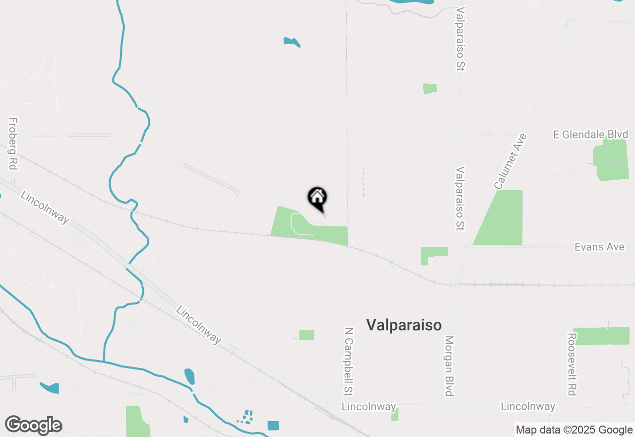 Map of 560 Harrison Boulevard, Valparaiso, IN 46385