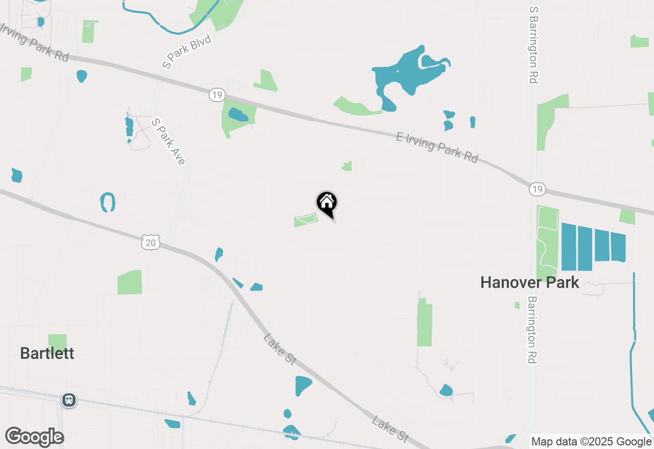 Map of 813 Stowell Avenue, Streamwood, IL 60107