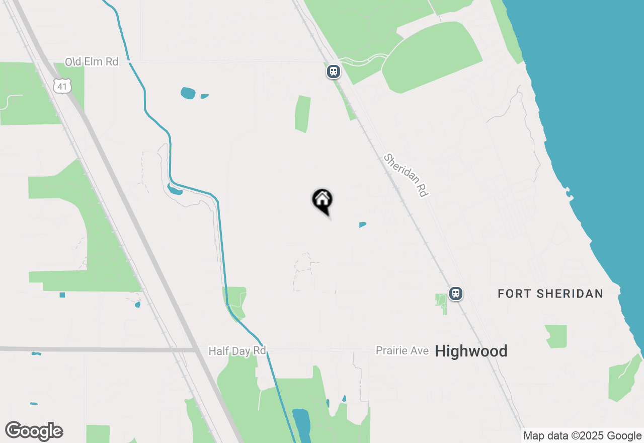 Map of 3055 Priscilla Avenue, Highland Park, IL 60035