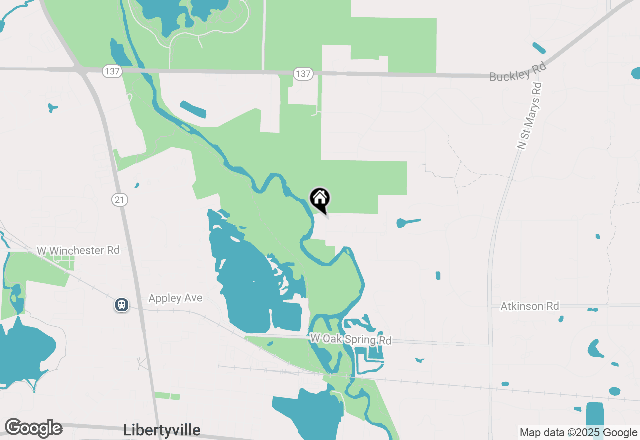 Map of 29860 N River Drive, Libertyville, IL 60048