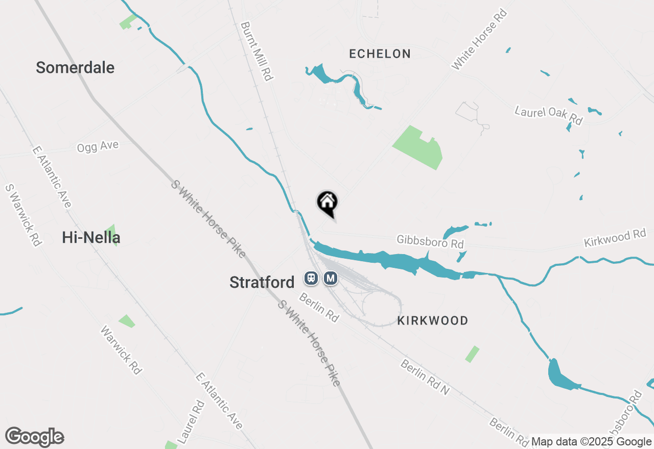 Map of 175 White Horse Rd W, Voorhees, NJ 08043