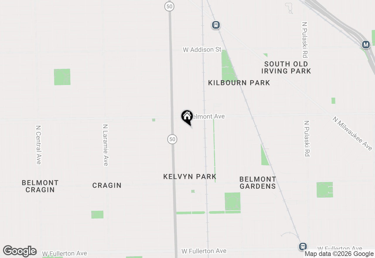 Map of 3114 N Kilpatrick Avenue #2, Chicago, IL 60641