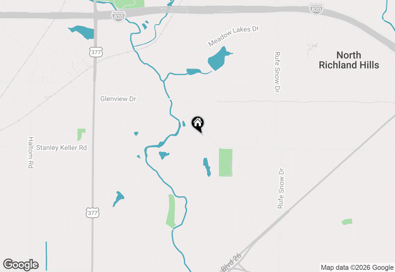 Map of 4025 Diamond Loch W, North Richland Hills, TX 76180