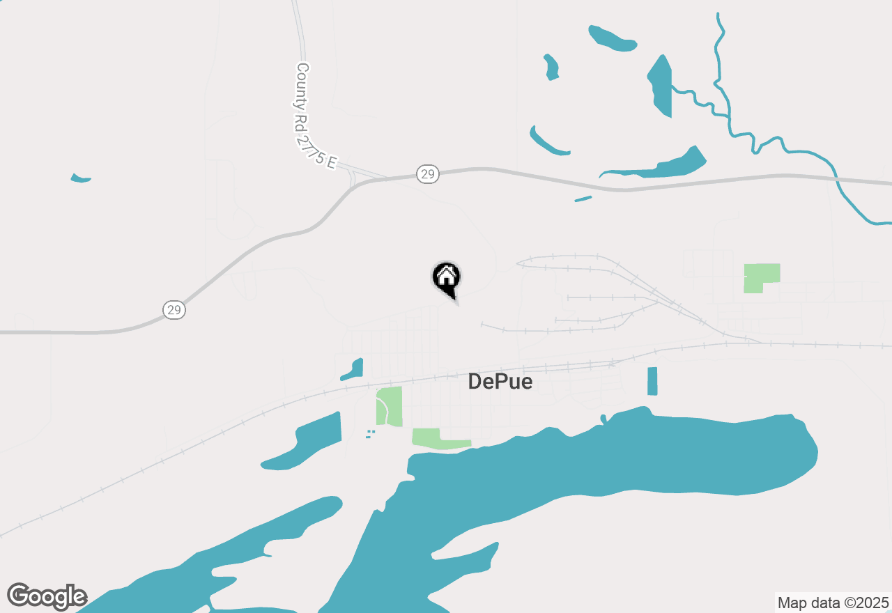 Map of 405 East Street, Depue, IL 61322