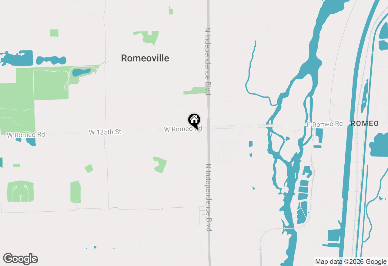 Map of 388 N Independence Boulevard, Romeoville, IL 60446
