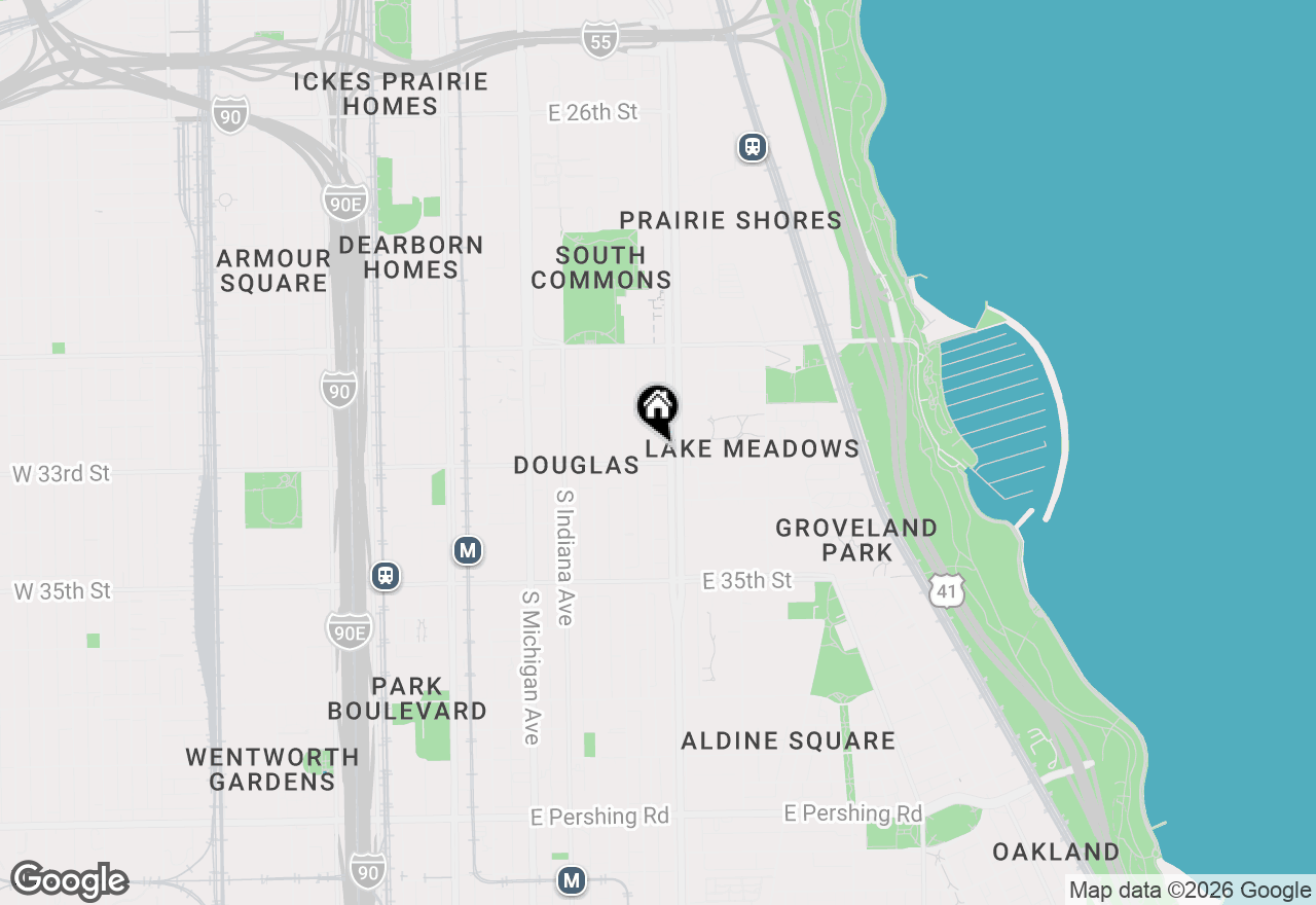 Map of 3249 S Calumet Avenue, Chicago, IL 60616