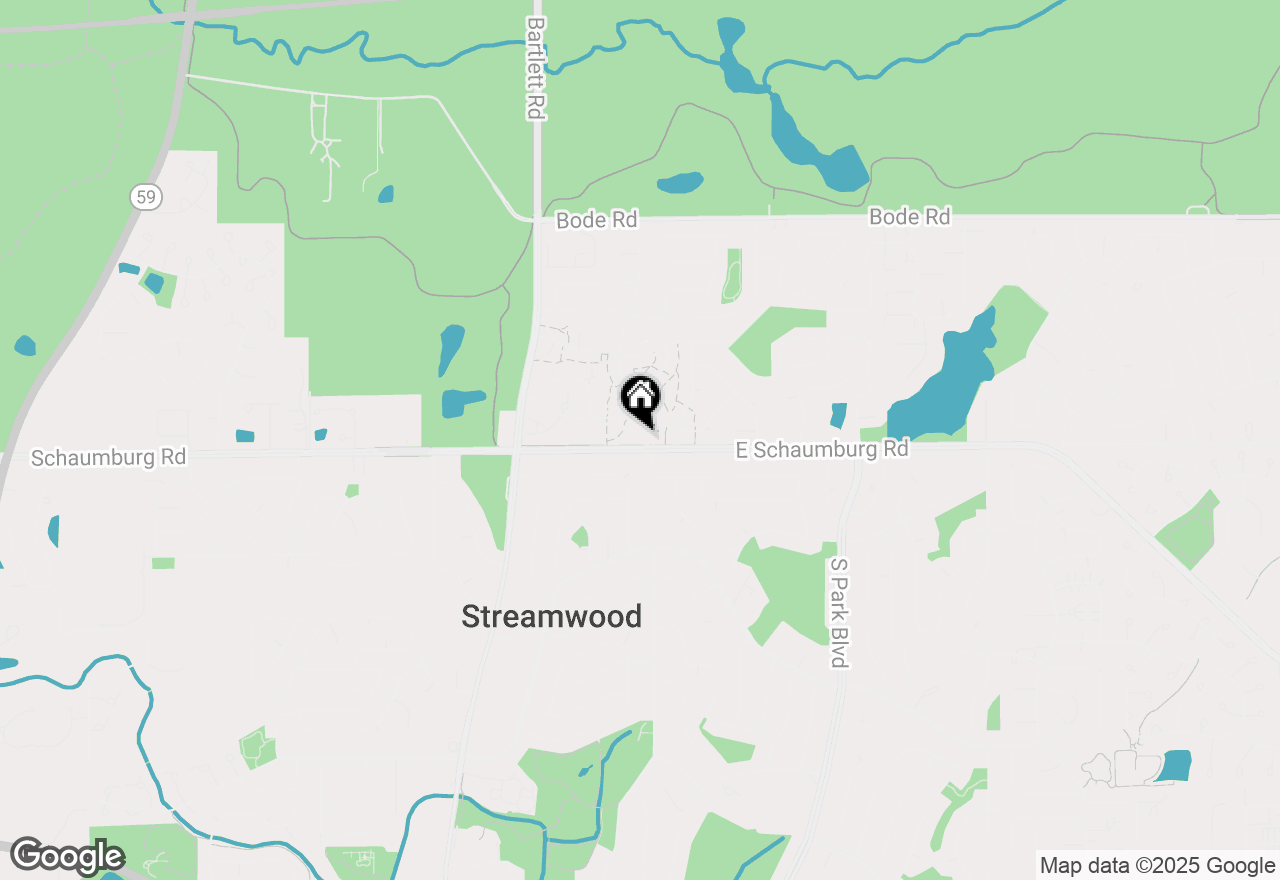Map of 7 Marion Lane, Streamwood, IL 60107