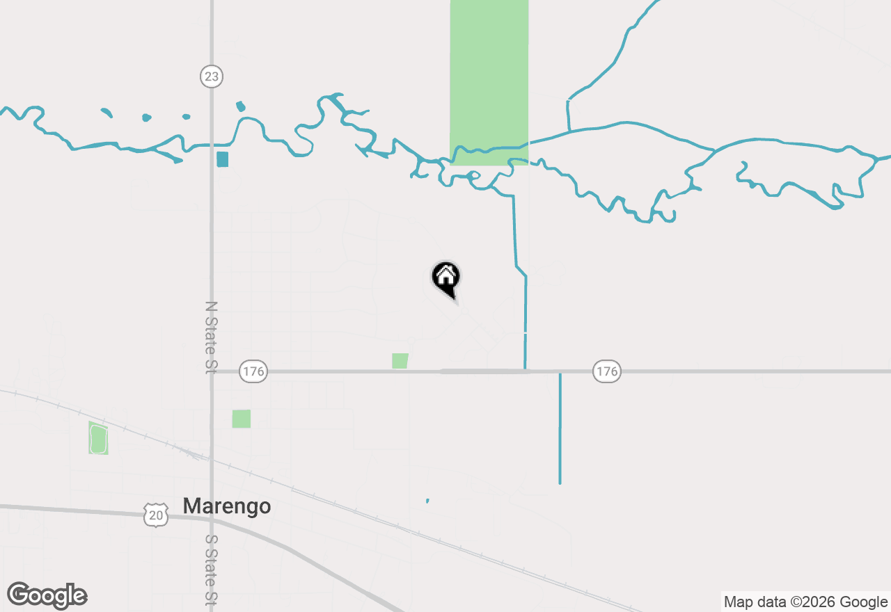 Map of 803 Whitetail Drive, Marengo, IL 60152