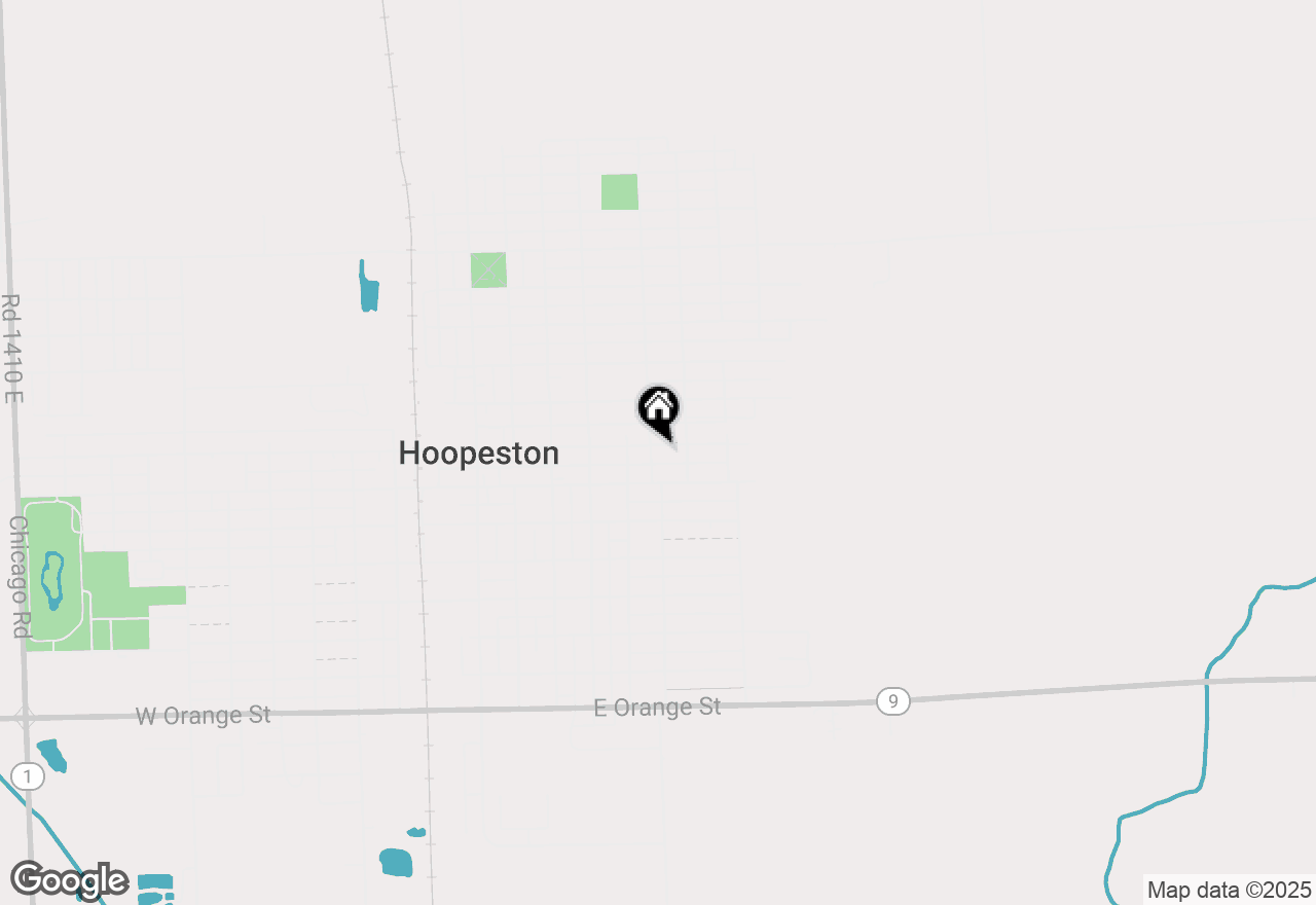 Map of 737 E Main Street, Hoopeston, IL 60942