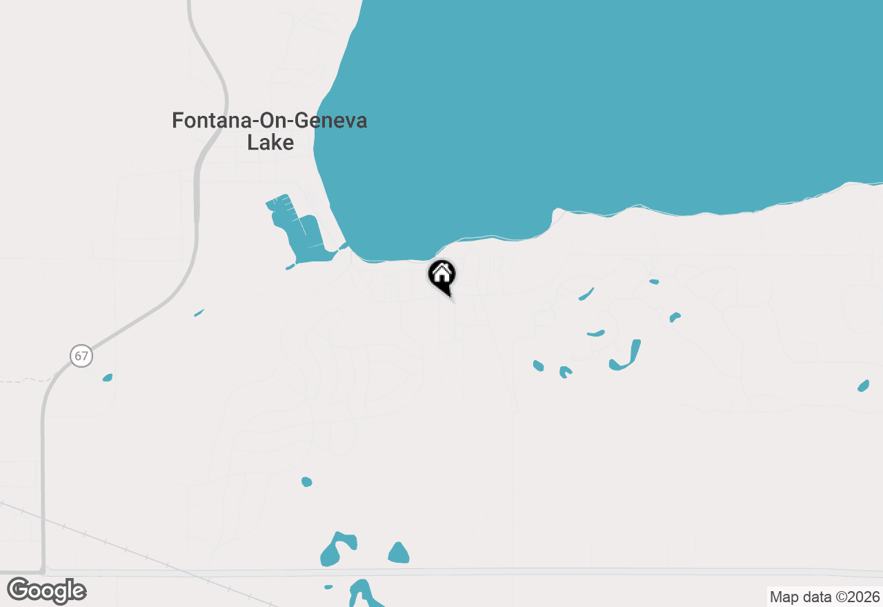 Map of 3 Geneva Ln, Fontana, WI 53125