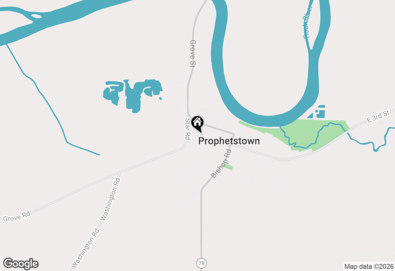 Map of 320 W 3rd Street, Prophetstown, IL 61277