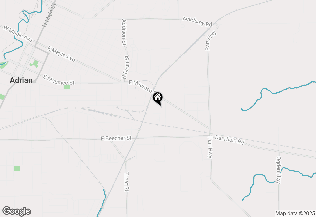 Map of 1580 Naomi Avenue, Adrian, MI 49221