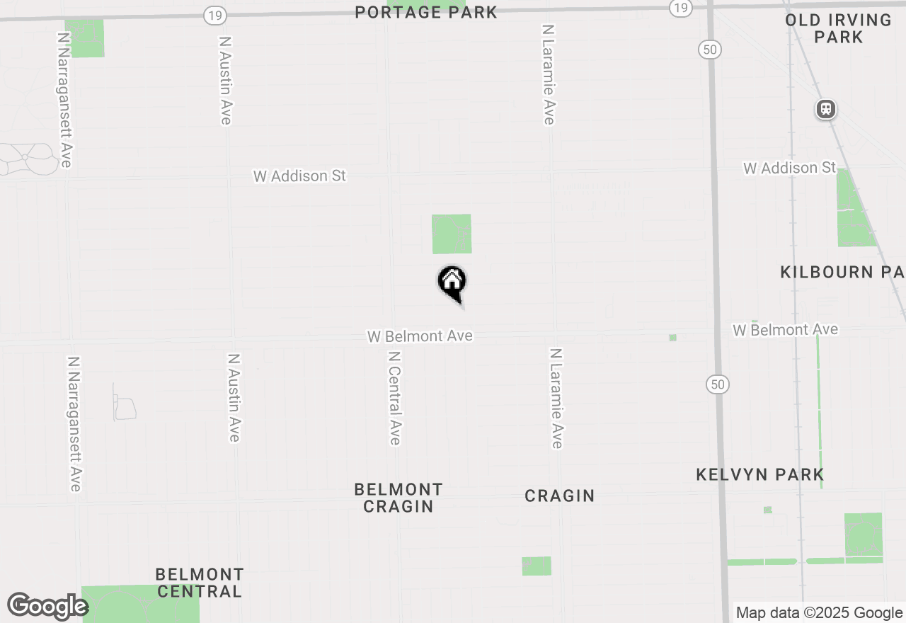 Map of 5430 W Melrose Street, Chicago, IL 60641