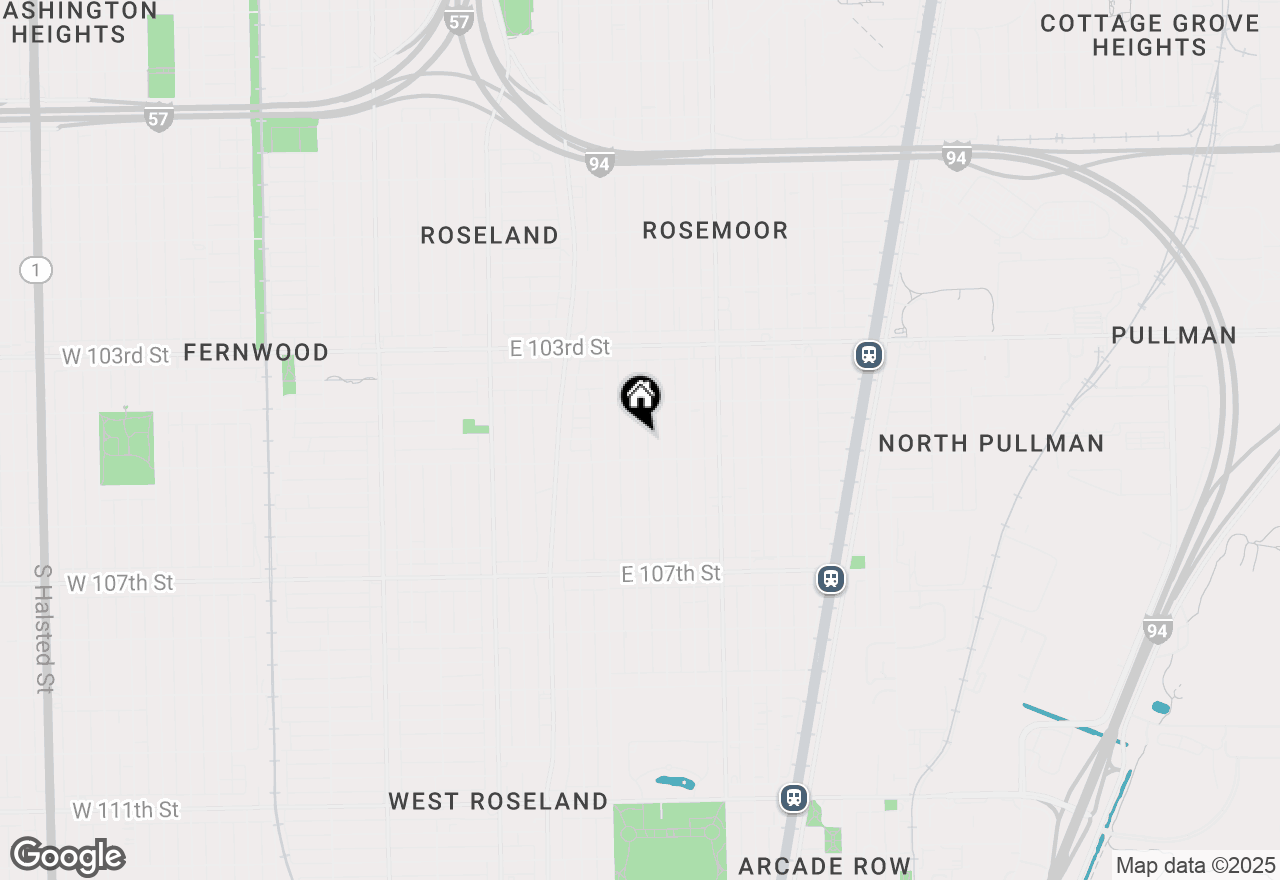 Map of 10441 S Prairie Avenue, Chicago, IL 60628