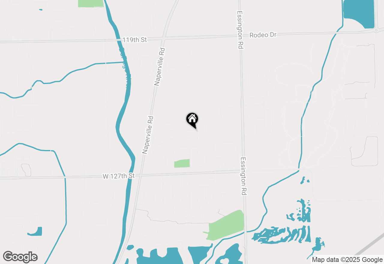 Map of 1221 Winding Way, Bolingbrook, IL 60490