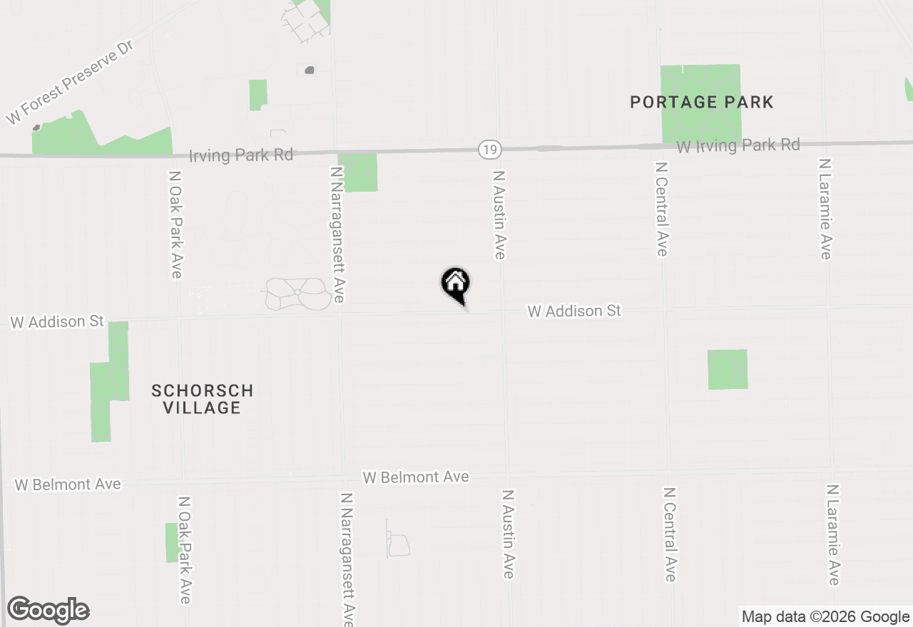 Map of 6111 W Addison Street, Chicago, IL 60634