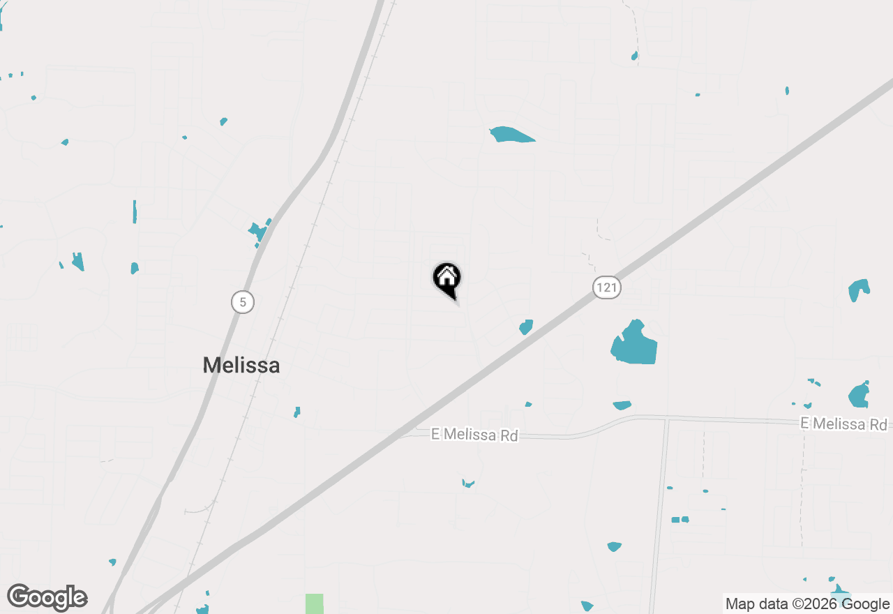 Map of 2703 Fritz Street, Melissa, TX 75454