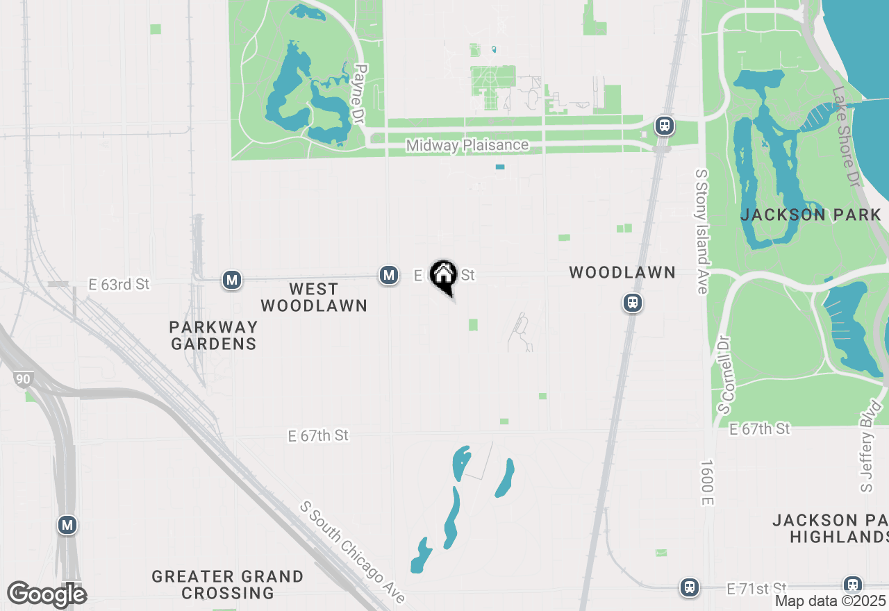 Map of 6347 S Drexel Avenue, Chicago, IL 60637