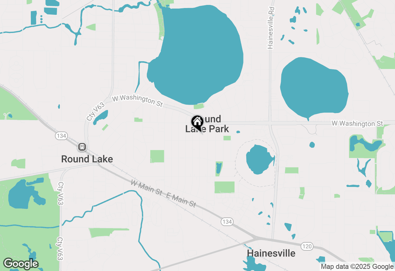 Map of 408 Bellevue Drive, Round Lake Park, IL 60073