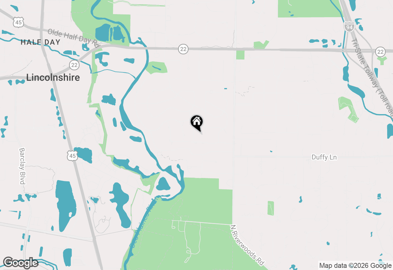 Map of 3 Elsinoor Drive, Lincolnshire, IL 60069