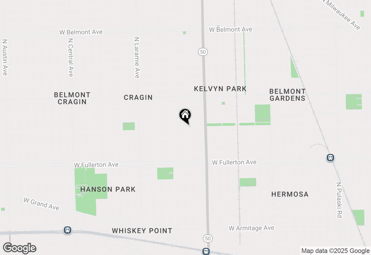 Map of 4912 W Wrightwood Avenue, Chicago, IL 60639