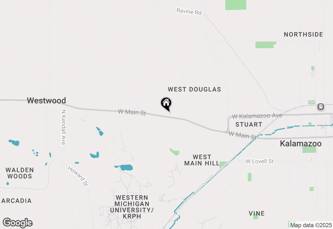 Map of 1710 W Main Street #F, Kalamazoo, MI 49007