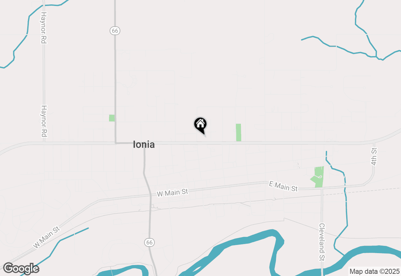Map of 520 Union Street, Ionia, MI 48846