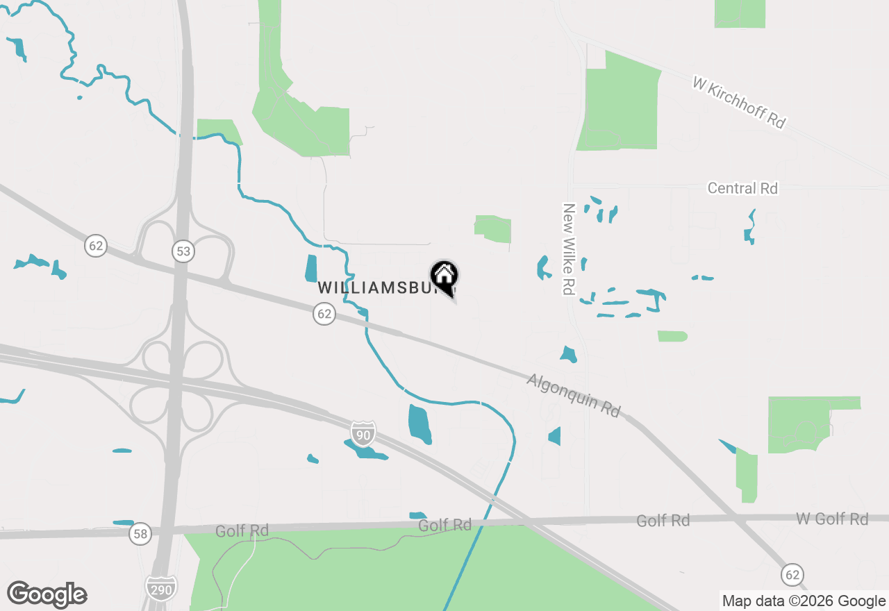 Map of 2506 Algonquin Road #15, Rolling Meadows, IL 60008