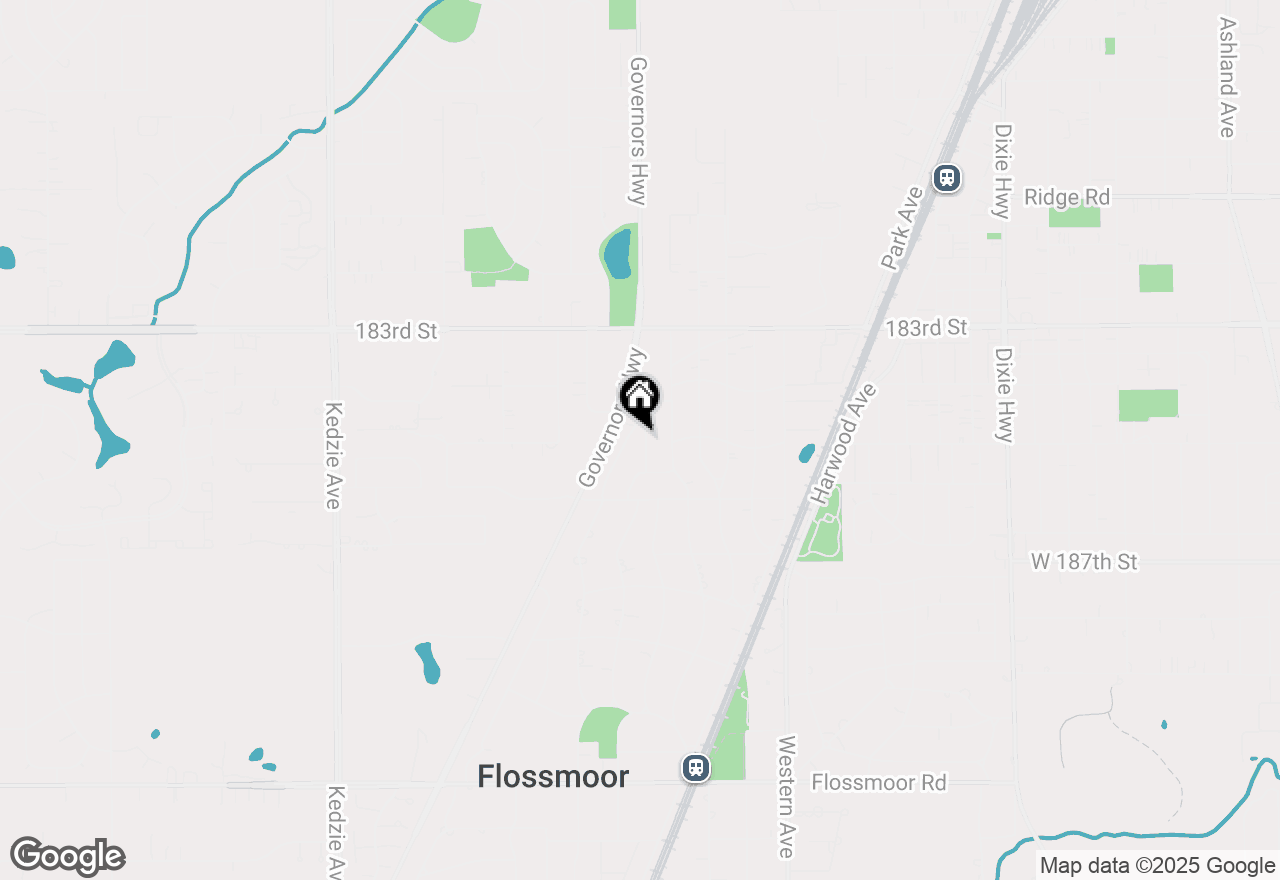 Map of 18458 Stedhall Road, Homewood, IL 60430