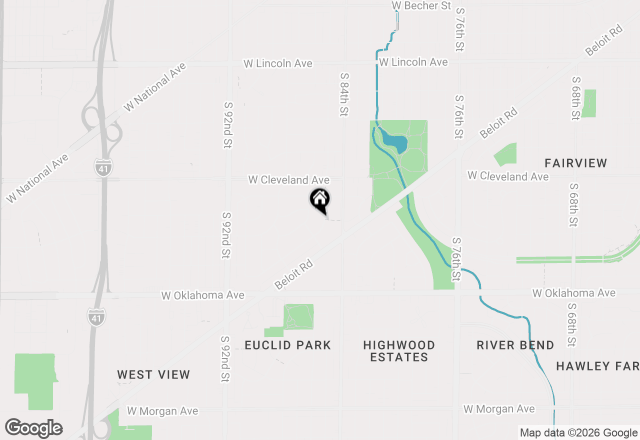 Map of 2871 S 85th St, West Allis, WI 53227