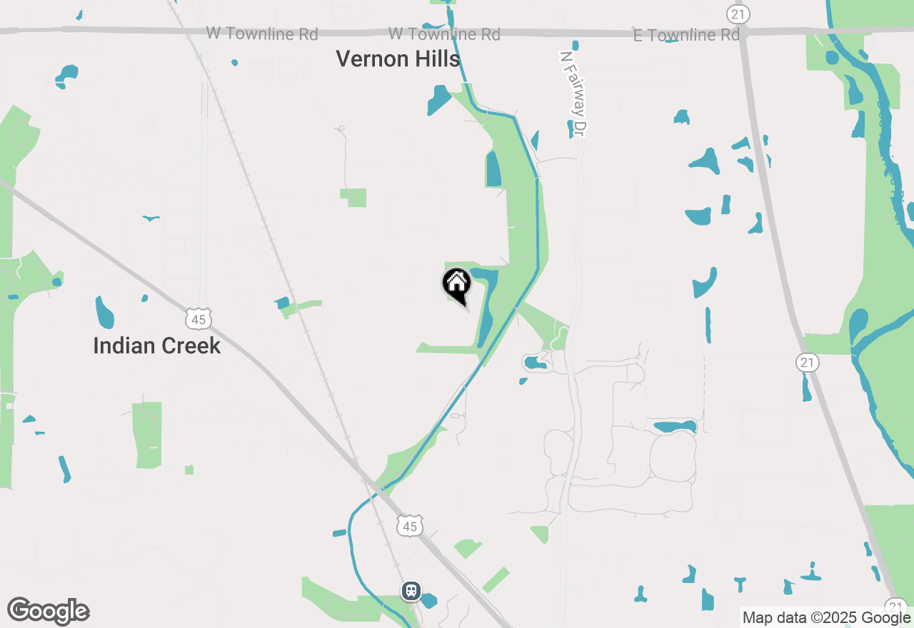 Map of 5 Keswick Lane, Vernon Hills, IL 60061
