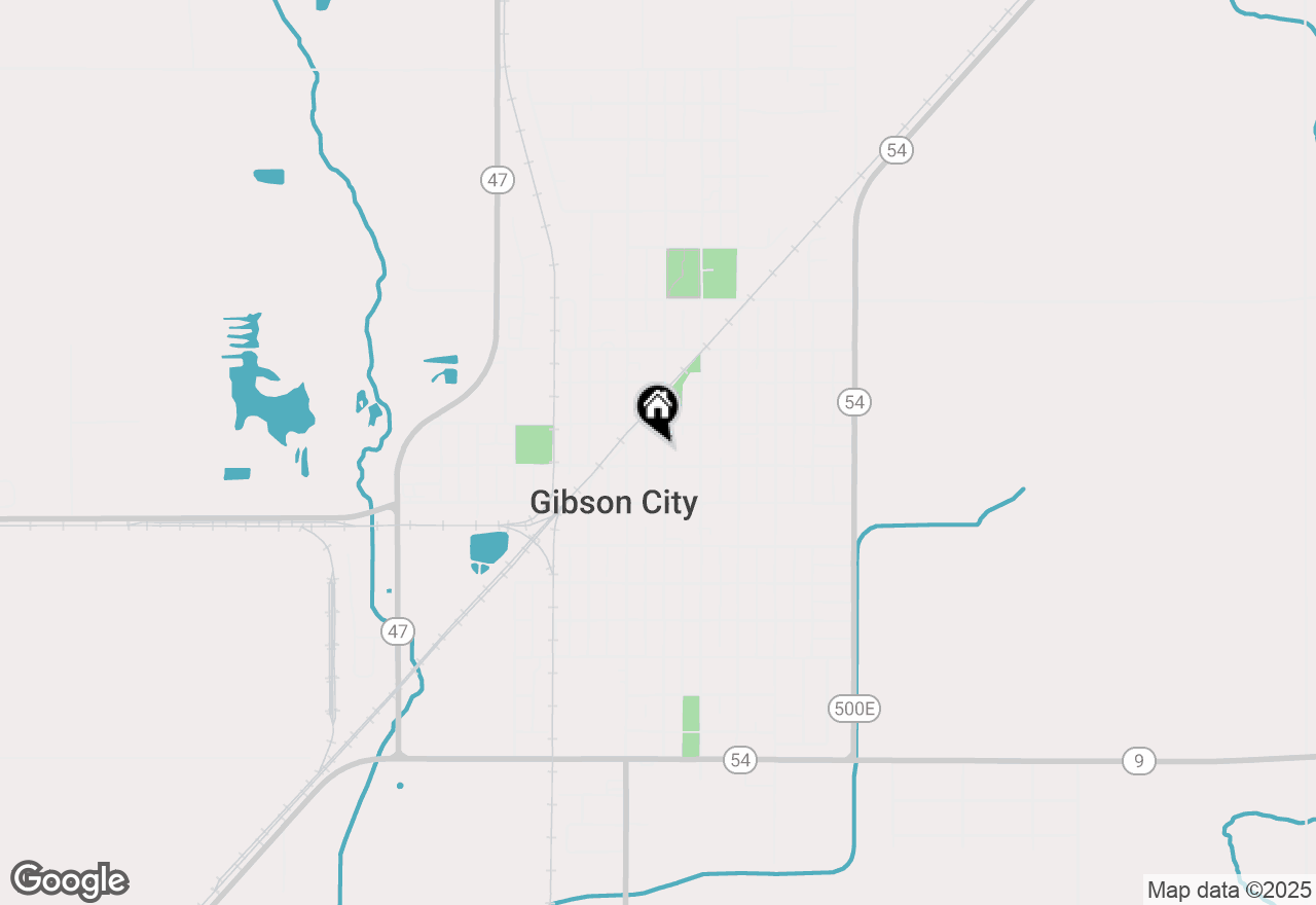 Map of 209 N Church Street, Gibson City, IL 60936