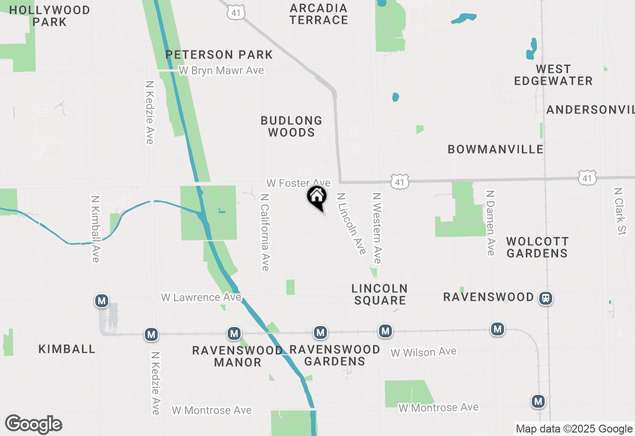 Map of 2607 W Carmen Avenue, Chicago, IL 60625