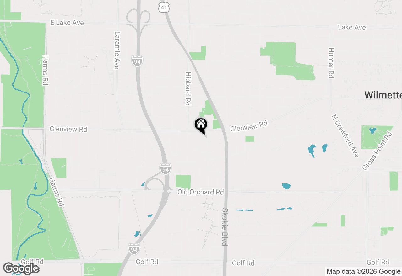 Map of 232 Kilpatrick Avenue, Wilmette, IL 60091