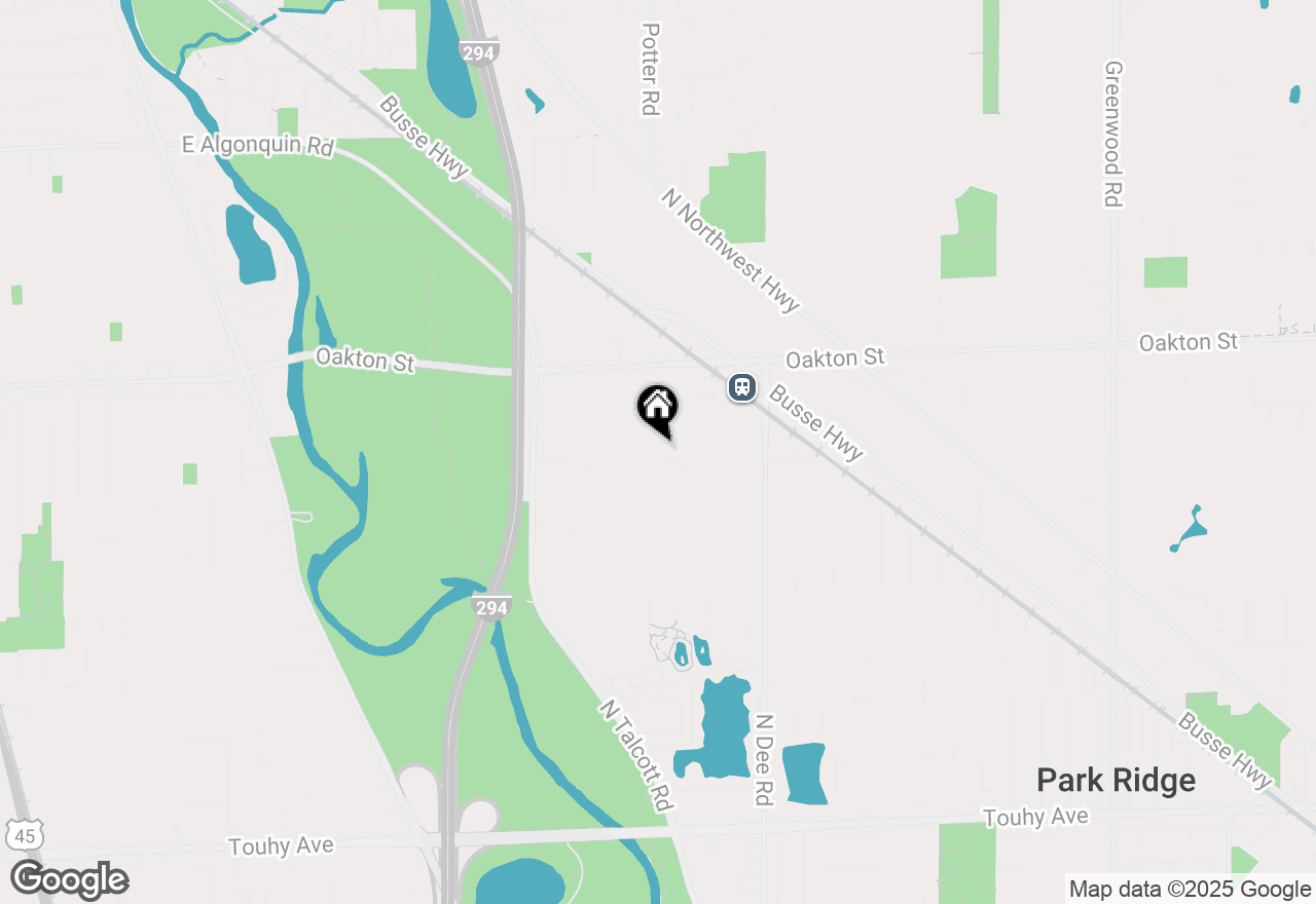 Map of 825 Forestview Avenue, Park Ridge, IL 60068