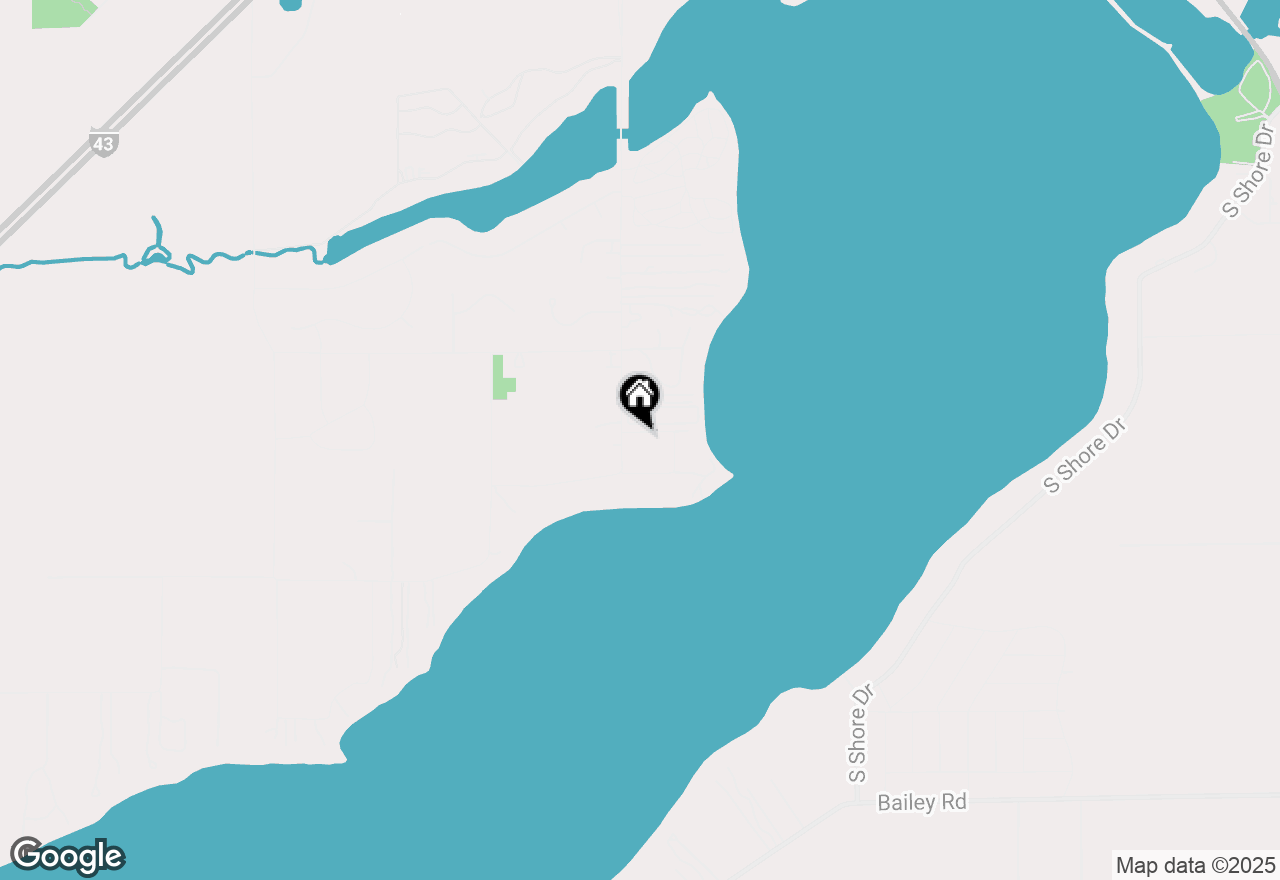 Map of 2202 North Shore Dr, Delavan, WI 53115