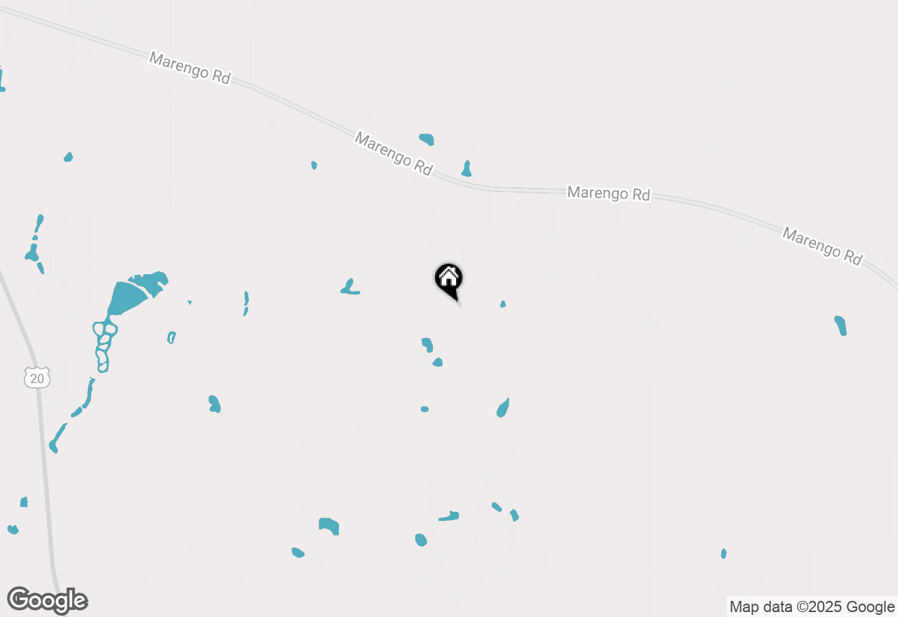 Map of 9618 Emily Lane, Union, IL 60180
