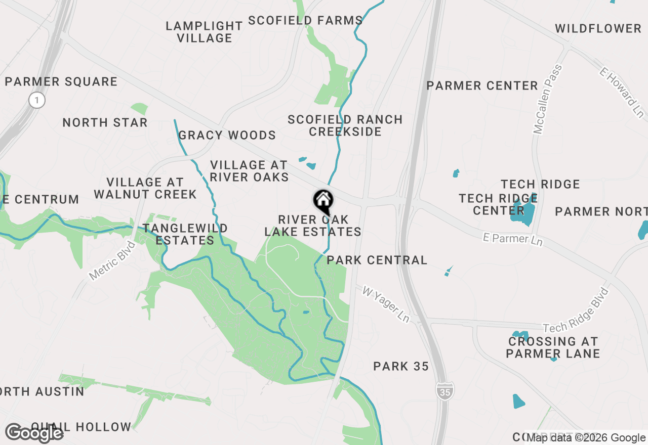 Map of 12319 Blue Water Dr, Austin, TX 78758
