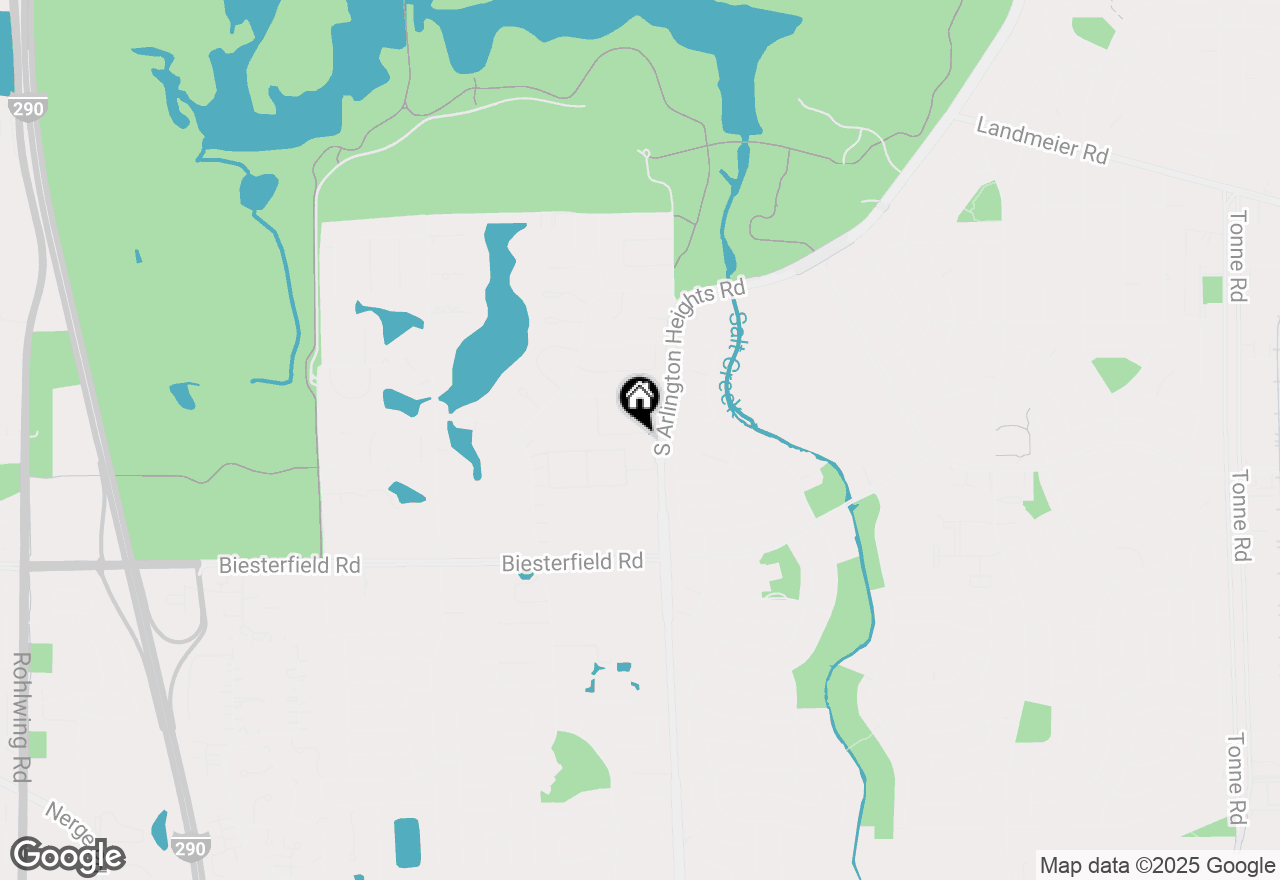 Map of 73 Hastings Avenue, Elk Grove Village, IL 60007