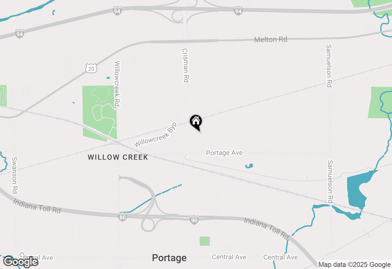 Map of 2182 Foley Street, Portage, IN 46368