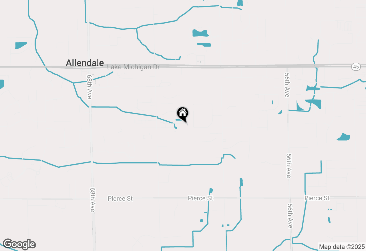 Map of 6240 Timber Drive, Allendale, MI 49401