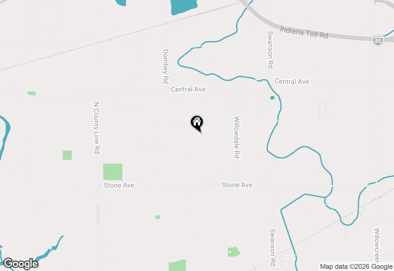 Map of 5361 Independence Avenue, Portage, IN 46368