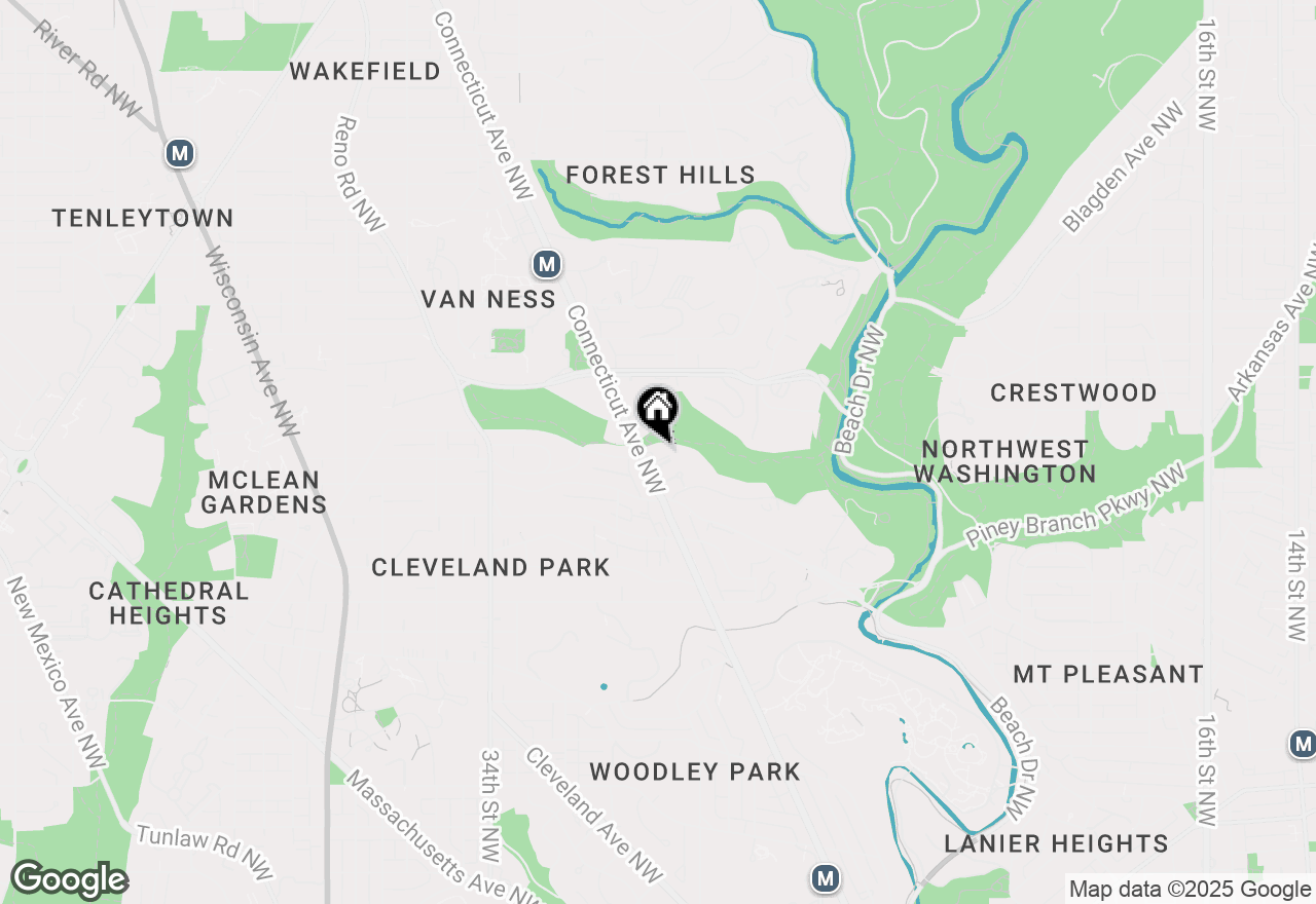 Map of 3701 Connecticut Avenue Nw #229, Washington, DC 20008